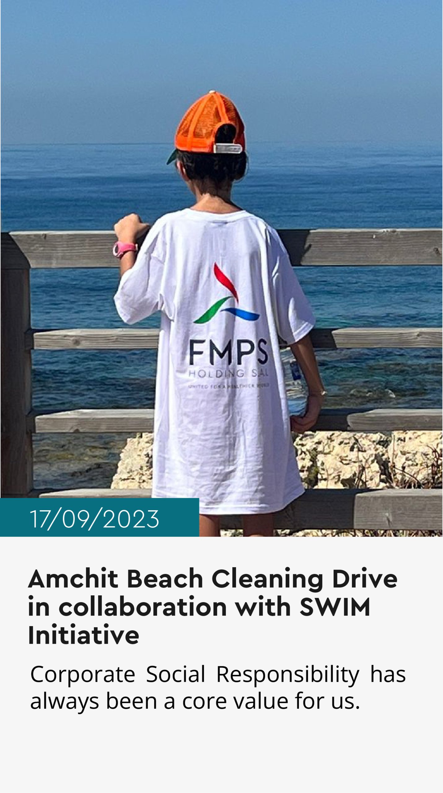 Amchit Beach Cleaning Drive in collaboration with SWIM Initiative